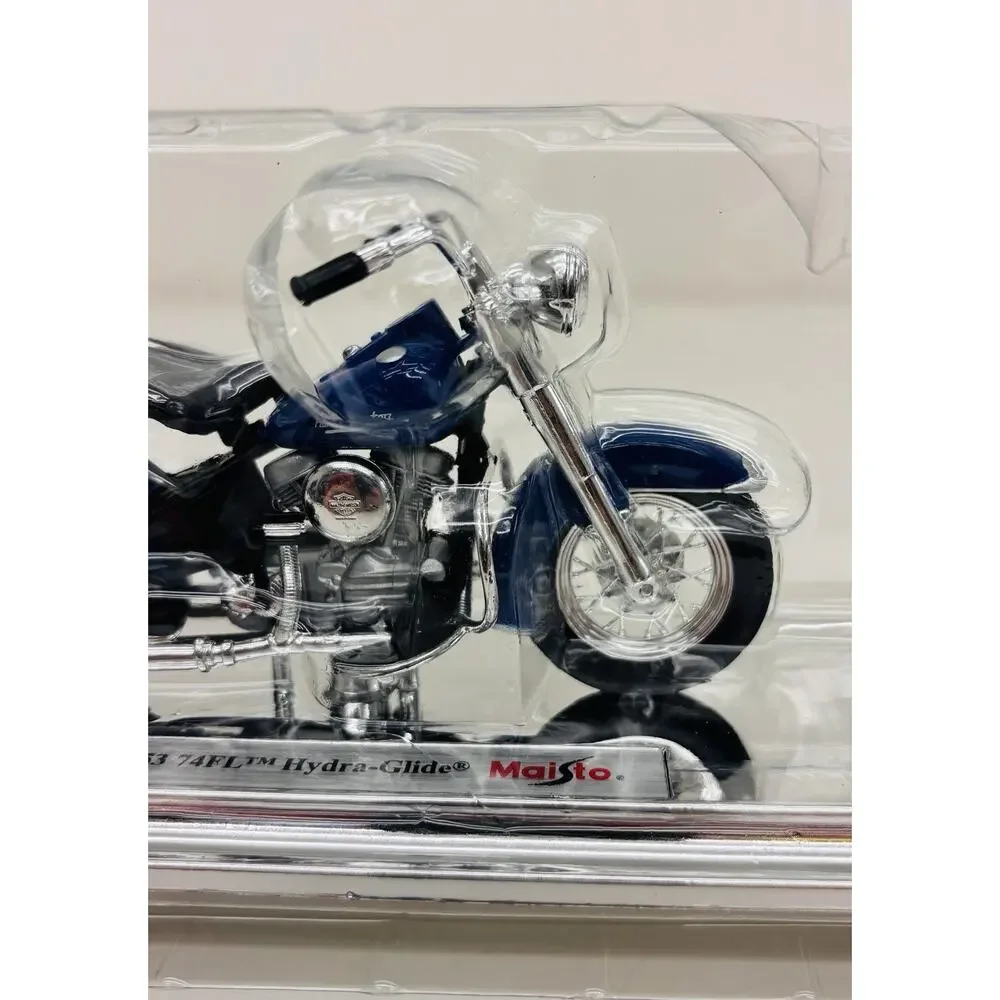 Maisto 1:18 Harley Davidson 1953 74FL Hydra-Glide Diecast Motorcycle New